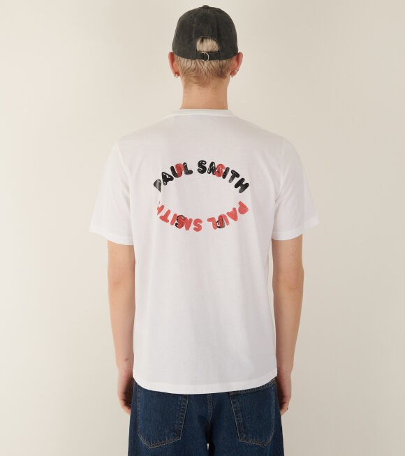 Paul Smith - Happy Oval Print T-shirt White