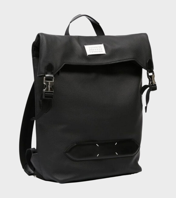 Maison Margiela - Soft 5AC Flat Backpack Black