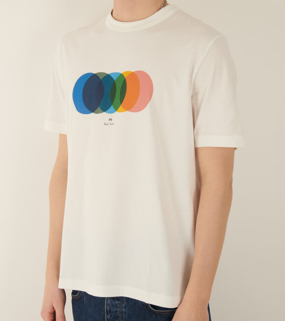 Paul Smith - S/S T-shirt Circles Print White