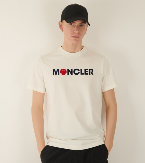 Moncler - Tennis Logo T-shirt White