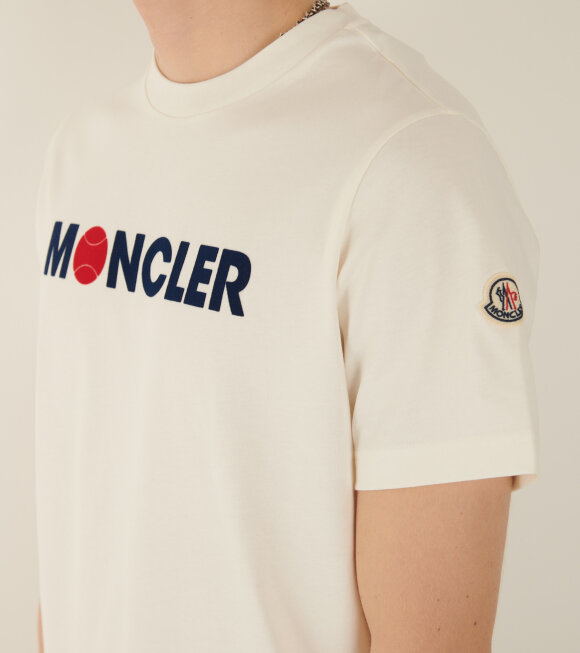 Moncler - Tennis Logo T-shirt White