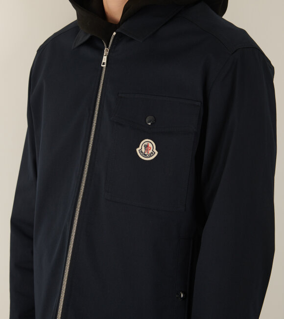Moncler - Cotton Overshirt Navy