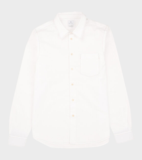 Paul Smith - Stitching Cotton Shirt White