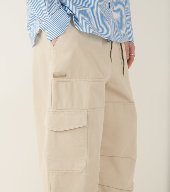 Acne Studios - Twill Trousers Ivory White