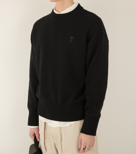 AMI - Crewneck Sweater Black