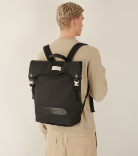 Soft 5AC Flat Backpack Black