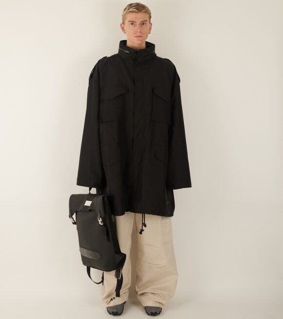 Maison Margiela - Invitation Zip Coat Black