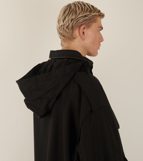 Maison Margiela - Invitation Zip Coat Black