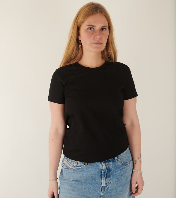 Moncler - Cotton Jersey T-shirt Black