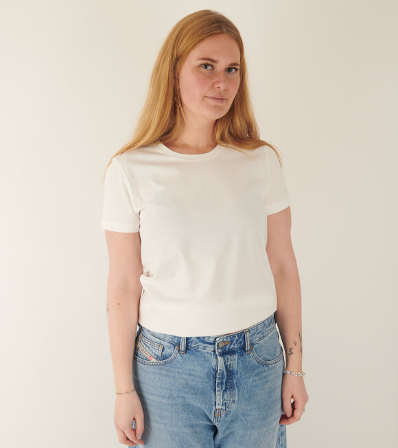 Moncler - Cotton Jersey T-shirt White