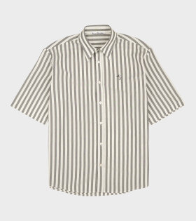 Striped S/S Shirt Black/White