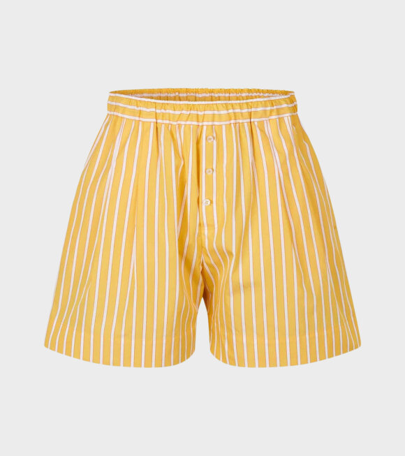 Saks Potts - Zia Shorts Yellow Melon Stripe