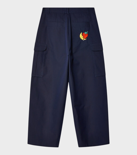 Sky High Farm - Perennial Logo Cargo Pants Navy