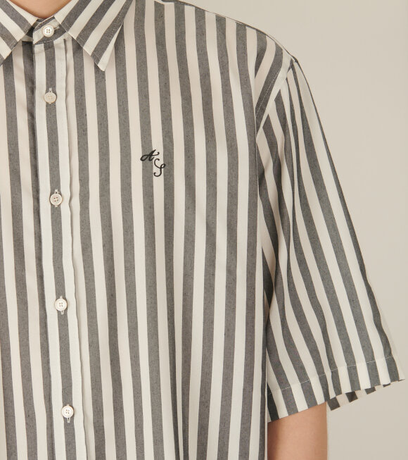 Acne Studios - Striped S/S Shirt Black/White