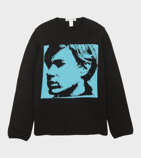 Andy Warhol Sweater Black/Blue 