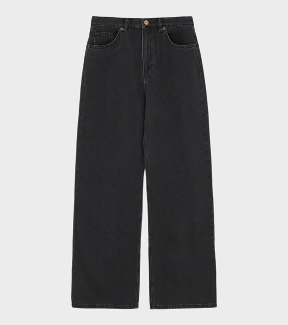 Skall Studio - Willow Wide Jeans Washed Black
