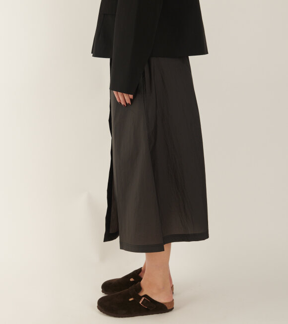 Mfpen - Wrap Skirt Recycled Black 