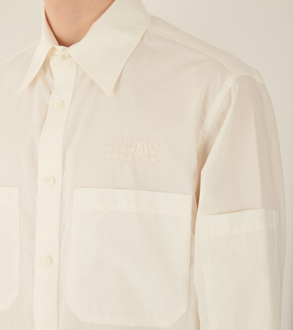 MM6 Maison Margiela - L/S Shirt White
