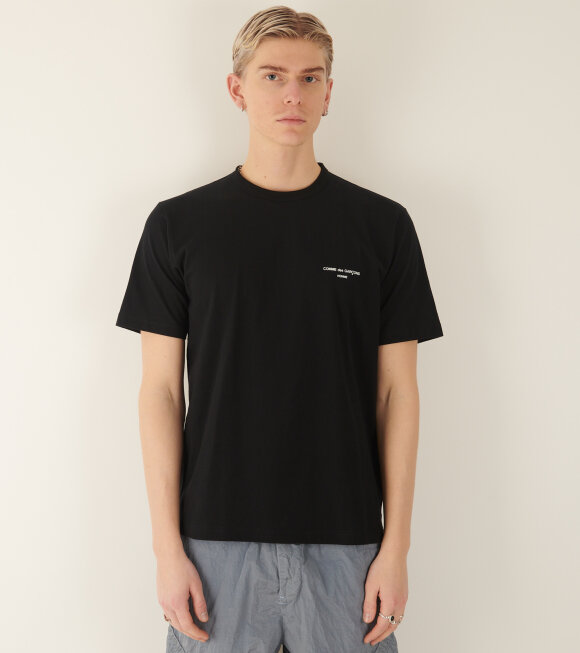 Comme des Garcons Homme - Basic Logo T-shirt Black