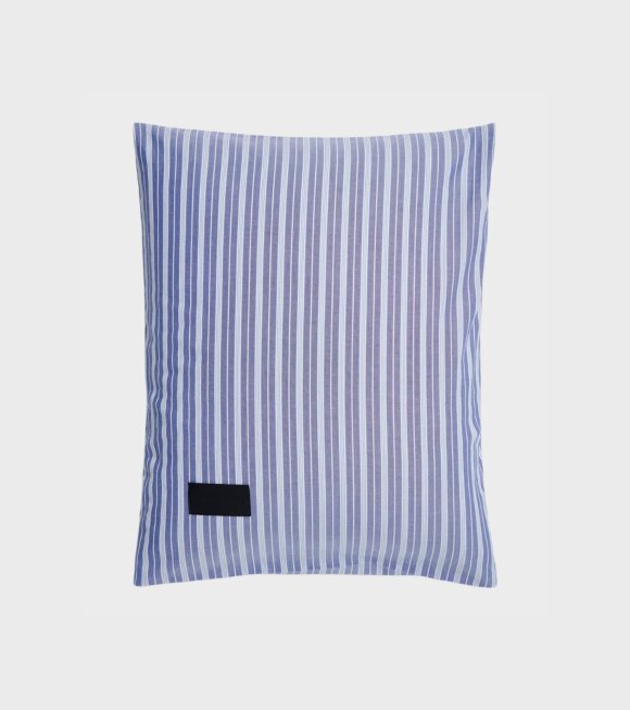 Magniberg - Wall Street Oxford Pillow Case 60x63 Stripe Medium Blue