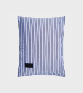 Wall Street Oxford Pillow Case 60x63 Stripe Medium Blue