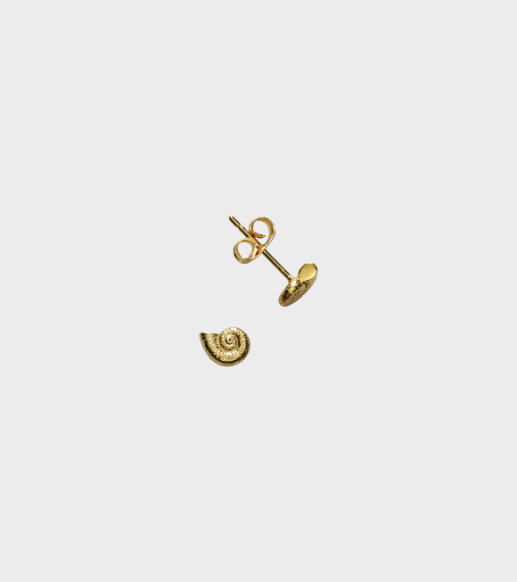 Anni Lu - Spiral Stud Earring Gold