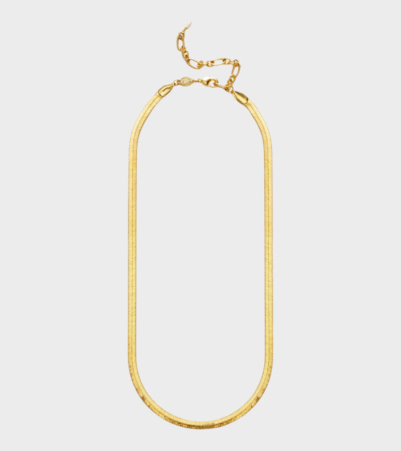 Anni Lu - Snake Charmer Necklace Gold