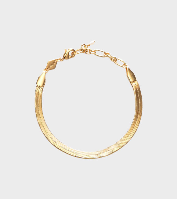 Anni Lu - Snake Charmer Bracelet Gold