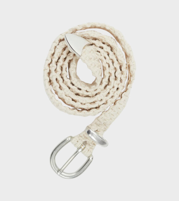 Mfpen - Crochet Belt Off-white