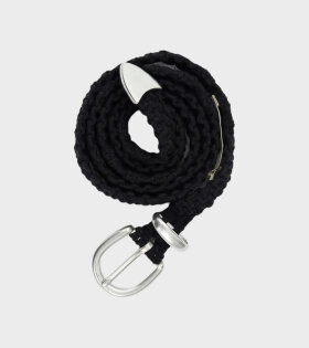 Crochet Belt Black