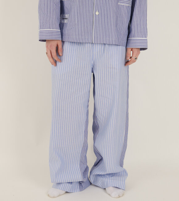 Magniberg - Wall Street Pants Blue Stripes One