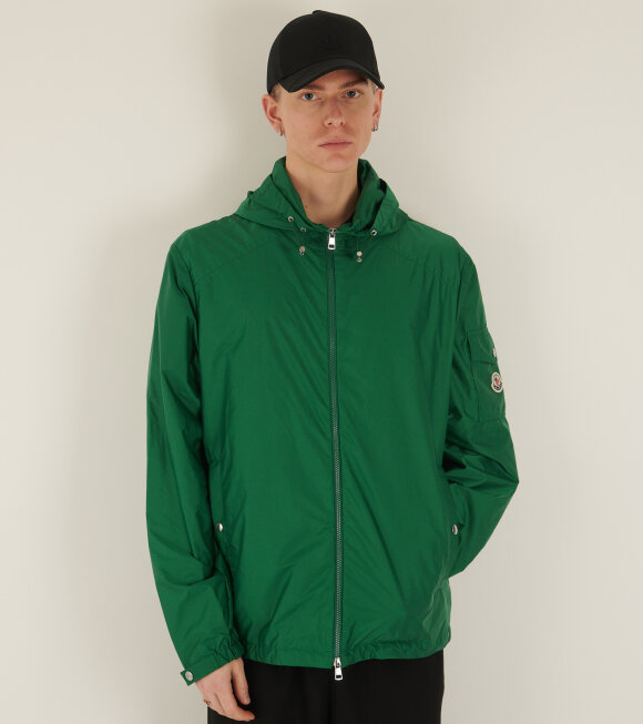 Moncler - Etiache Rain Jacket Emerald Green