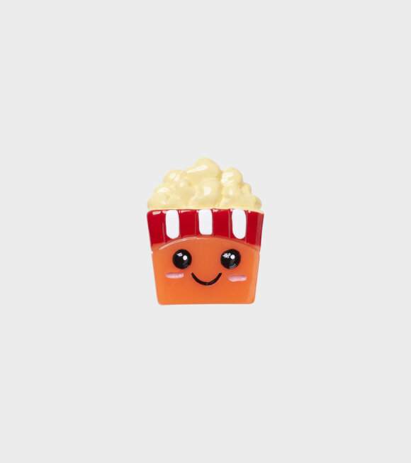 Billede af Cutesy Popcorn Bucket Charm Red