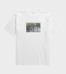 Johannes Canal Print T-shirt White