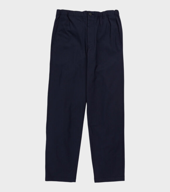 Norse Projects - Erza Relaxed Soletex Twill Trouser Dark Navy