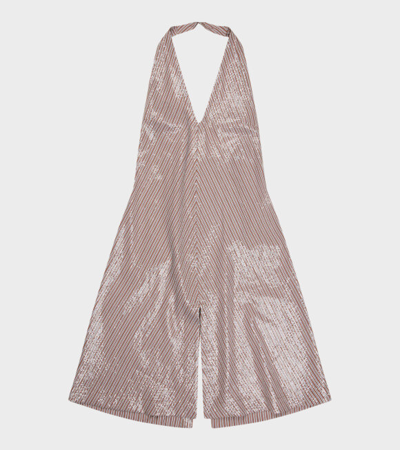 Saks Potts - Angie Dress Brown Stripe Sequin