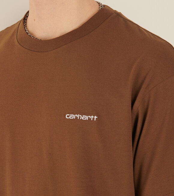 Carhartt WIP - S/S Script Embroidery T-shirt Lumber