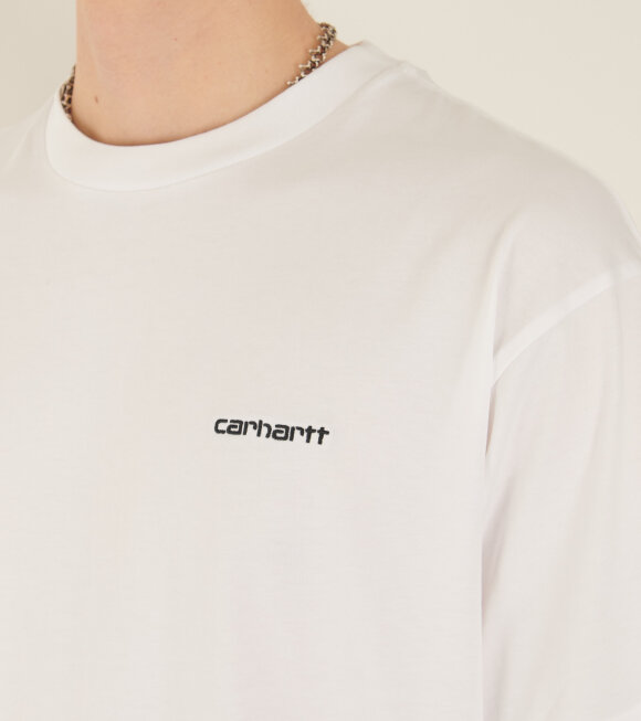 Carhartt WIP - S/S Script Embroidery T-shirt White