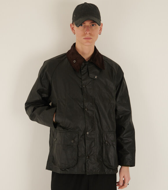 Barbour - Classic Bedale Waxed Jacket Saga Grey