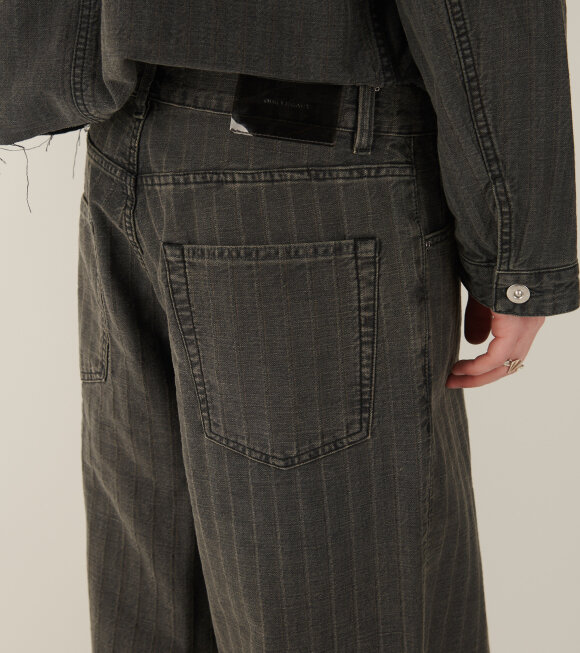 Our Legacy - Vast Cut Jeans Washed Grey Torino Stripe