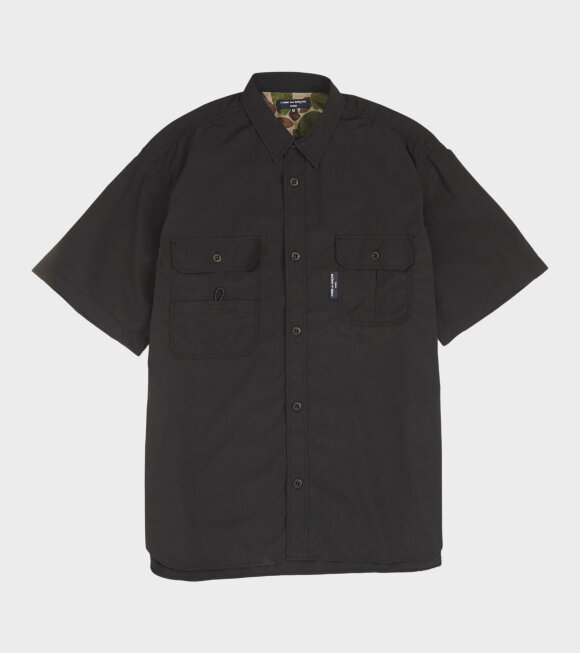 Comme des Garcons Homme - Nylon S/S Shirt Black