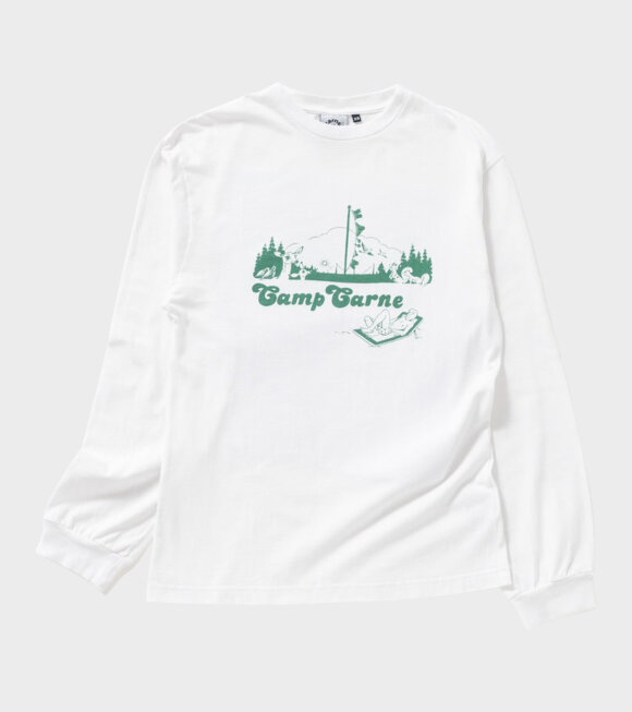 Carne Bollente - Camp Carne L/S T-shirt White
