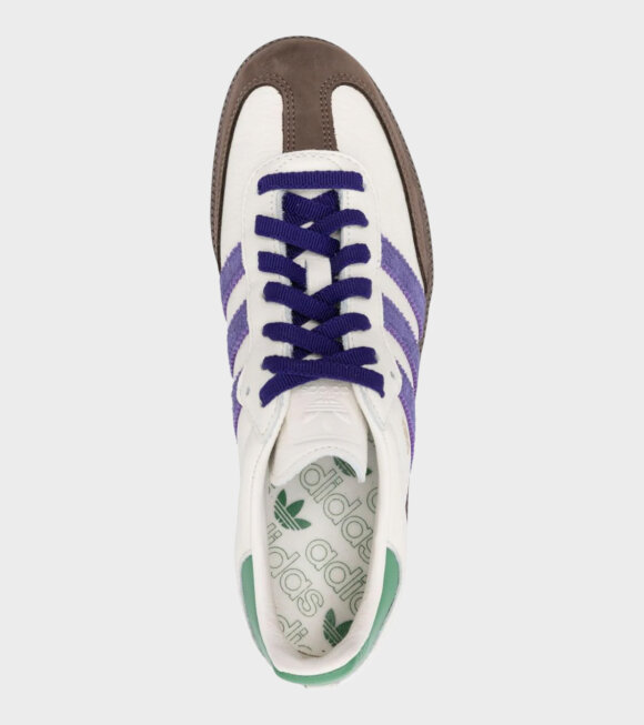 Adidas  - Samba OG W Off-white/Core Purple/Prologue Green