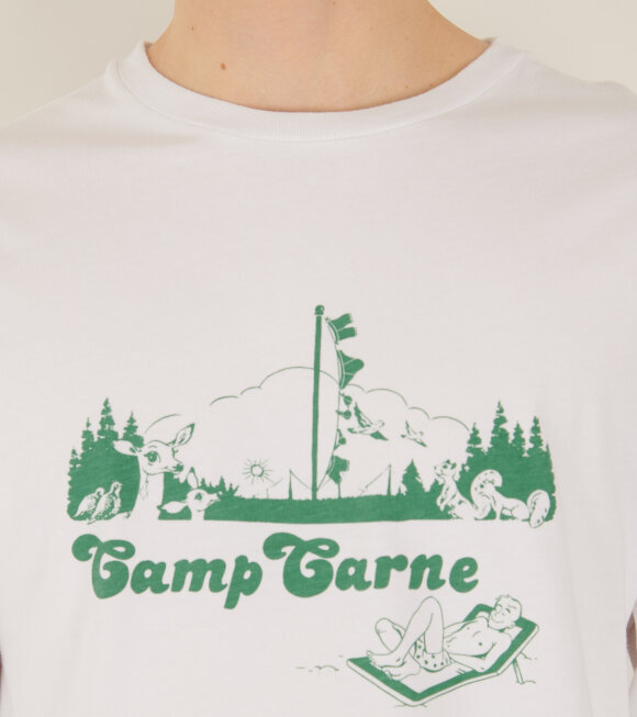 Carne Bollente - Camp Carne L/S T-shirt White