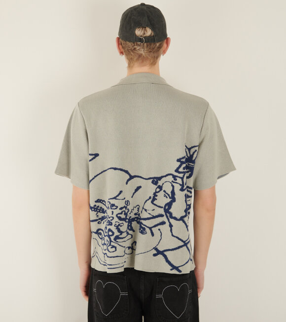 Carne Bollente - Tits Time S/S Shirt Grey