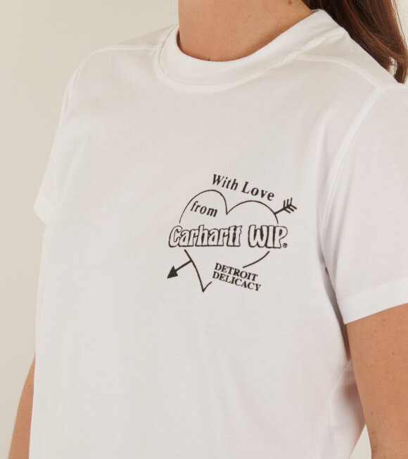 Carhartt WIP - W S/S Delicacy T-shirt White/Black