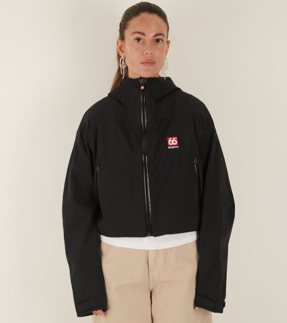66 North - Snaefell W Cropped Neoshell Jacket Black