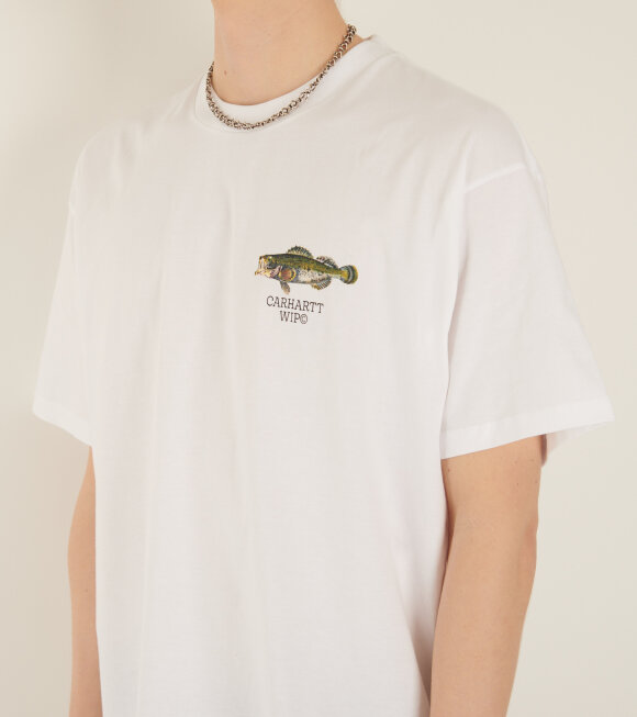 Carhartt WIP - S/S Fish T-shirt White