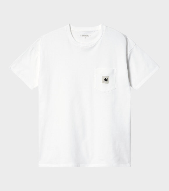 Carhartt WIP - W S/S Pocket T-shirt White