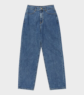 Recycle Cotton Denim Jeans Mid Blue
